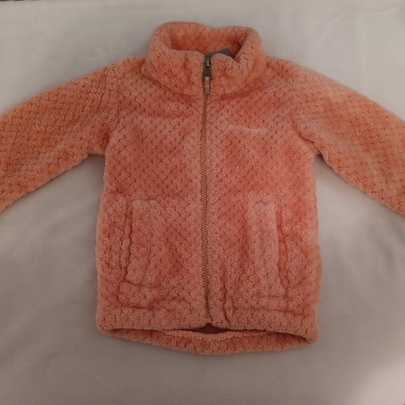 Other - Cozy Peach Fleece Jacket